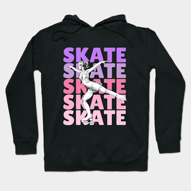 Figure Skating - Skate Hoodie by Kudostees
